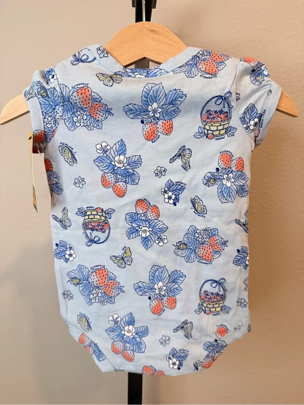 NWT Carhartt bundle of two girls size 6 months short sleeve onesies